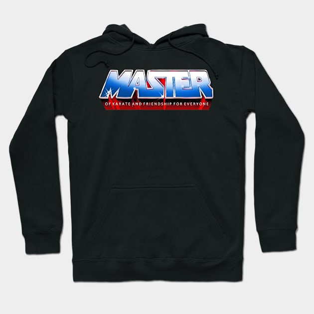 Master of Karate and Friendship Hoodie by Smyrx